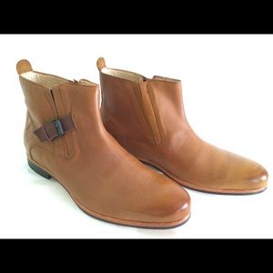 J.D. Fisk smooth leather boots